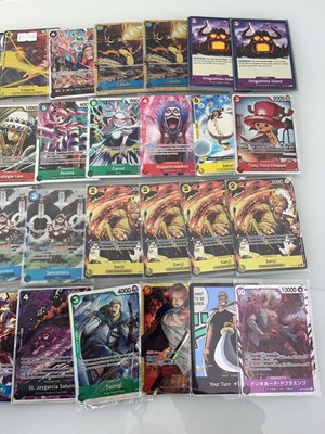 Lot 1461 - Approx. 70 Sleeved One Piece cards from...