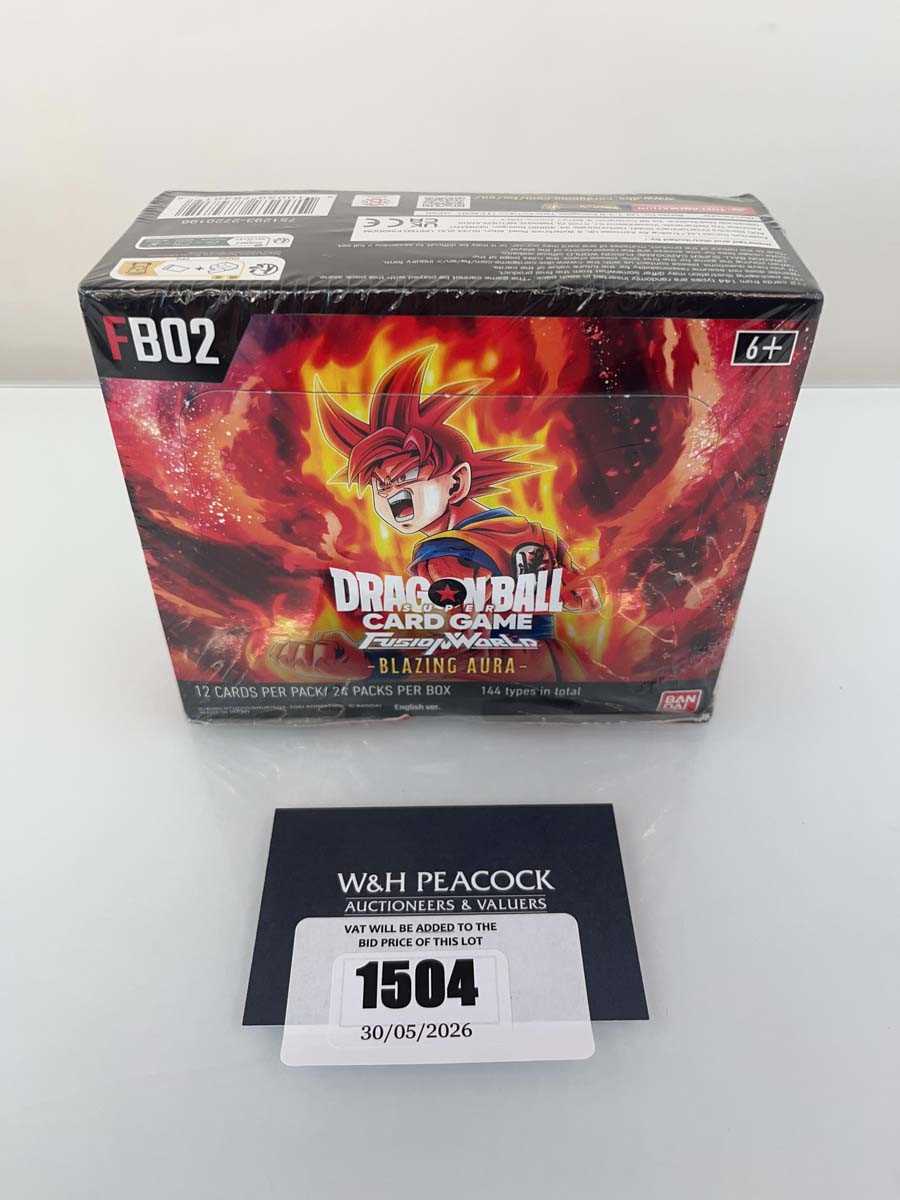 Lot 1504 - Dragon Ball Super Card Game Fusion World FB02 -...