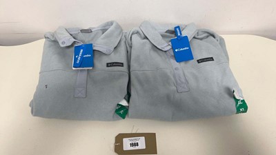Lot 1988 - x2 Columbia fleece jumpers (XL).