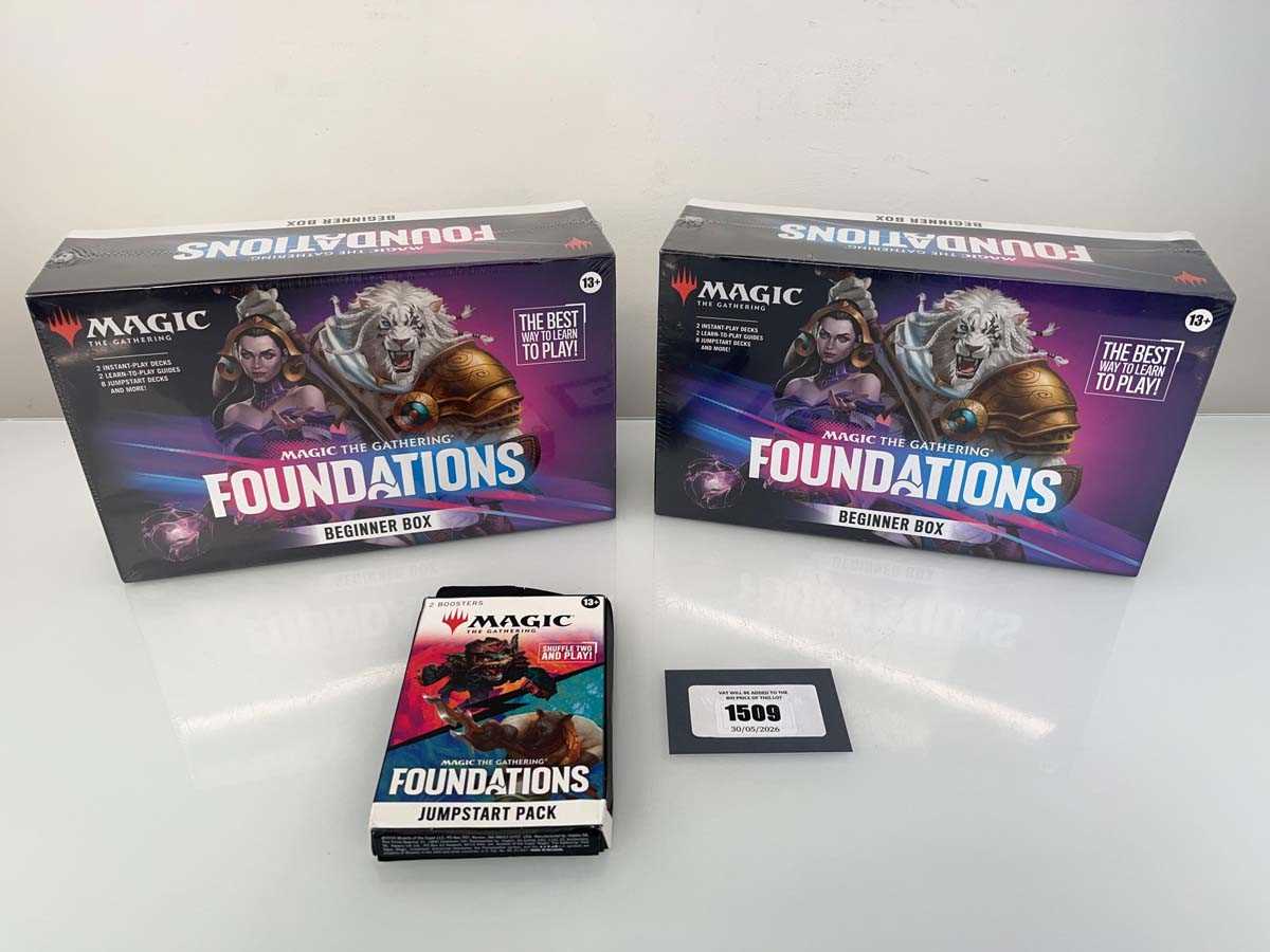 Lot 1509 - 2x Magic The Gathering: Foundations Beginner...