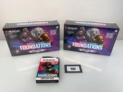 Lot 1509 - 2x Magic The Gathering: Foundations Beginner...