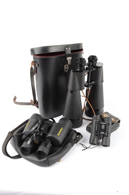 Lot 1098 - Pair 11x80 Tordalk binoculars by Hertel &...