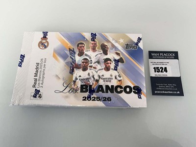 Lot 1524 - Topps Los Blancos Real Madrid 2025/26 Hobby Box