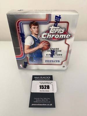 Lot 1528 - Topps Chrome Basketball 2025/26 Mega Box