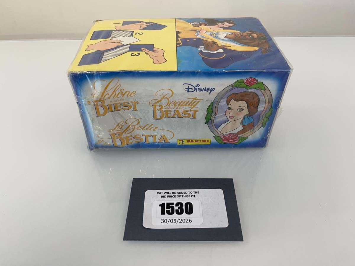 Lot 1530 - Panini Disney Beauty and the Beast sticker box