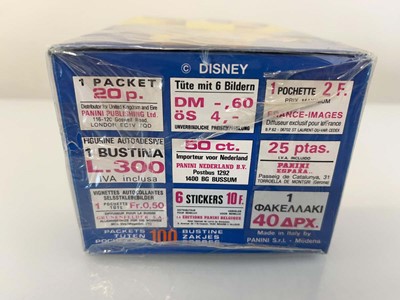 Lot 1530 - Panini Disney Beauty and the Beast sticker box