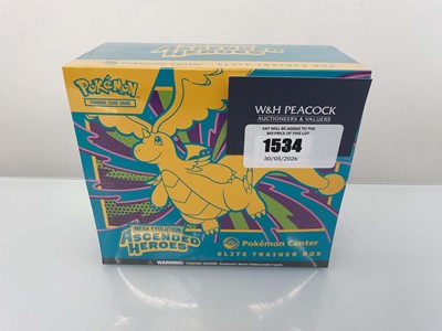 Lot 1534 - Pokémon TCG: Mega Evolution - Ascended Heroes...