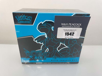 Lot 1542 - Pokémon TCG: Scarlet & Violet - Black Bolt...