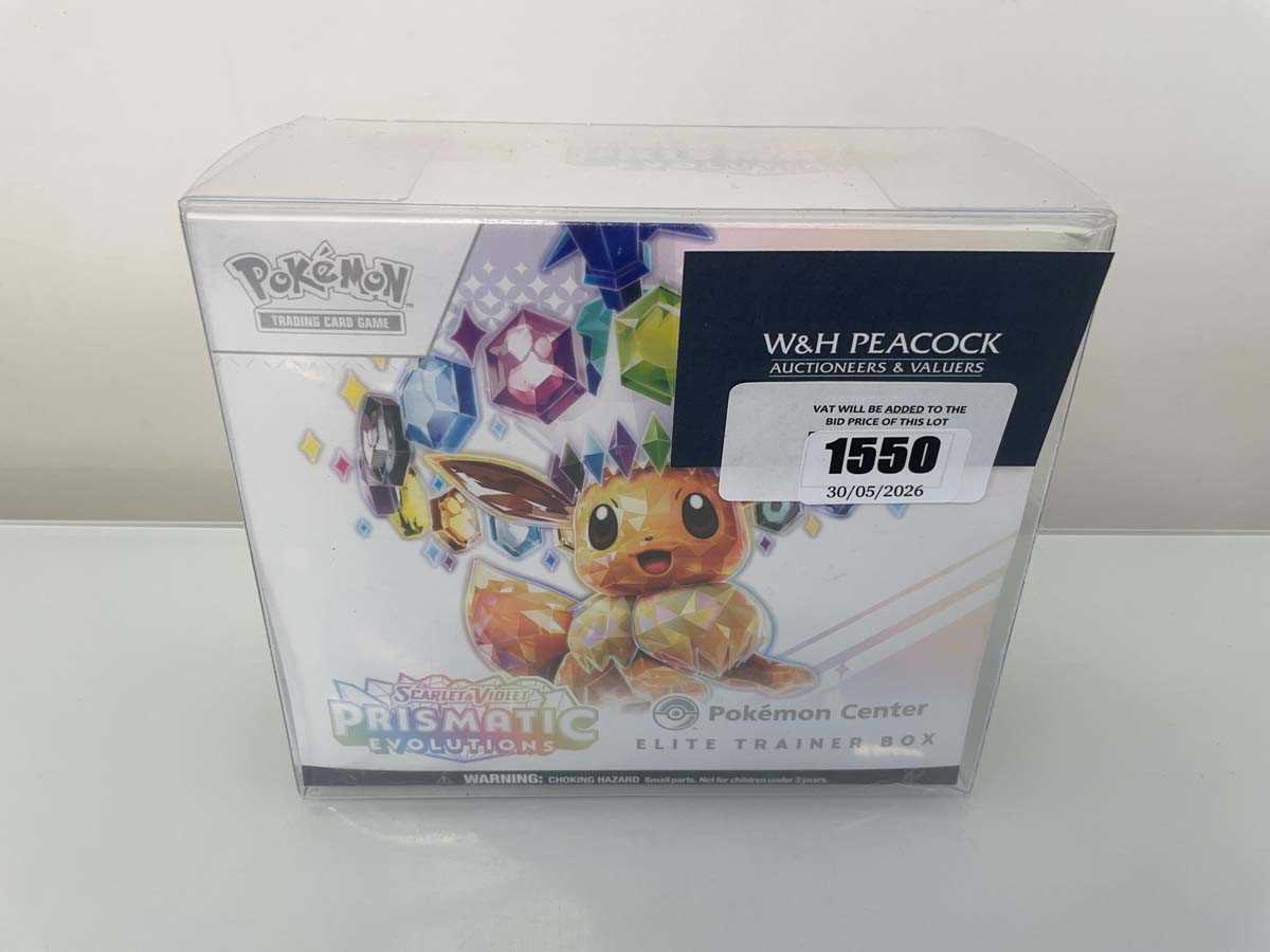 Lot 1550 - Pokémon TCG: Scarlet & Violet - Prismatic...