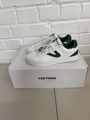 Lot 1731 - Boxed pair of Tretorn trainers size UK 4