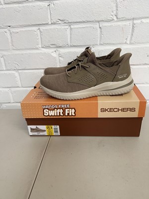 Lot 1737 - Boxed pair of men's Skechers hands free swift...