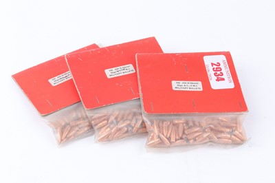 Lot 2934 - 300 x .224 (5.56mm) 55gr BT FMJ military...