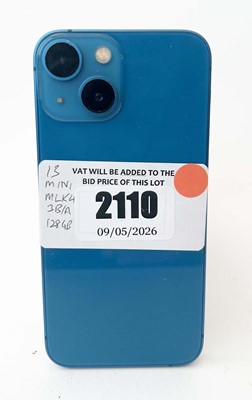 Lot iPhone 13 Mini 128GB Blue