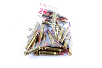 Lot 2631 - (S1) 26 x .17 WSM rifle cartridges by Hornady