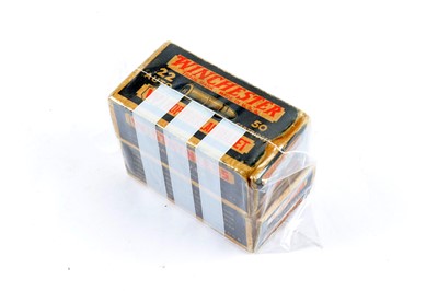 Lot 2632 - (S1) 100 x .22 Win. Auto cartridges by...