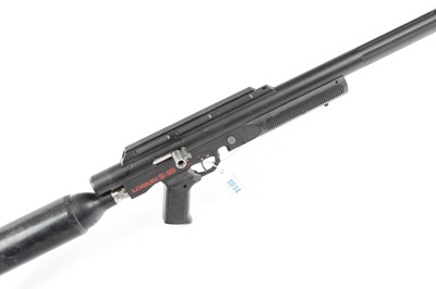 Lot 1614 - .22 Logun S-16 pre-charged air rifle (magazine...