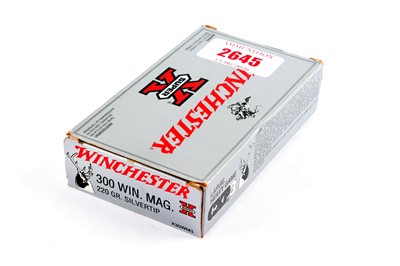 Lot 2645 - (S1) 20 x .300 Win. Mag. Winchester 220gr...