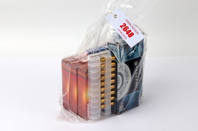 Lot 2648 - (S1) 169 x .222 Rem. rifle cartridges inc. 20...