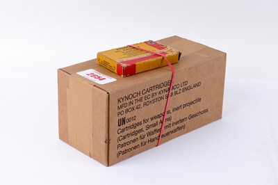 Lot 2654 - (S1) 55 x .375 Flanged Magnum cartridges by...