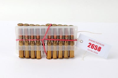 Lot 2658 - (S1) 19 x 7.62x54R military rifle cartridges