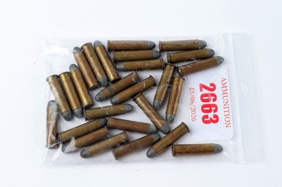 Lot 2663 - (S1) 26 x .300 Rook collectors rifle...