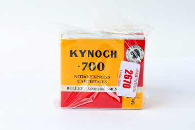 Lot 2670 - (S1) 10 x .700 Nitro Express 1000gr soft nose...