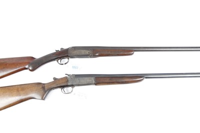 Lot 1867 - (S2) Two together: Early 12 bore Webley &...