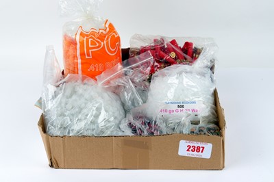 Lot 2387 - Tray of assorted .410 reloading components