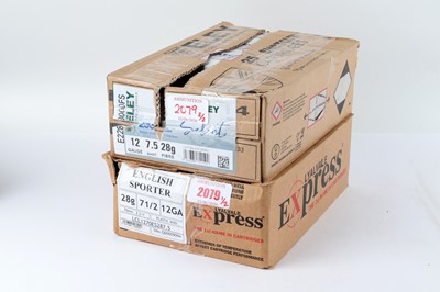 Lot 2079 - (S2) Two boxes assorted 12 and 20 bore...