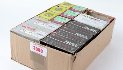 Lot 2080 - (S2) Box assorted 12 bore cartridges by...