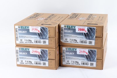 Lot 2086 - (S2) 1000 x 12 bore Eley Select 28gr 7.5 shot...