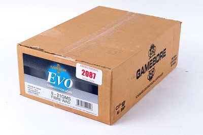 Lot 2087 - (S2) 250 x Gamebore Evo 12 bore 21gr 8 shot...