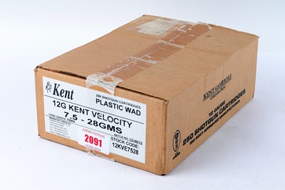 Lot 2091 - (S2) 250 x Kent 12 bore 28gr 7.5 shot plastic...