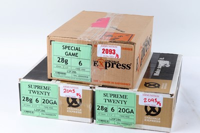 Lot 2093 - (S2) 750 x 20 bore Lyalvale Special Twenty...
