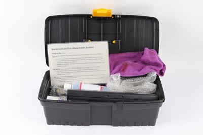 Lot 2937 - (S1) Box of assorted muzzle-loader accessories...