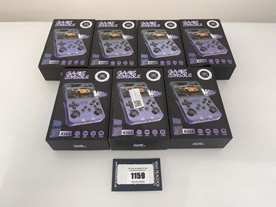 Lot 1159 - 7x R36S handheld Game Consoles