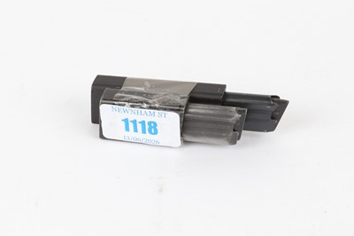 Lot 1118 - Two .22 Erma M1 carbine magazines