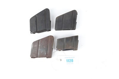 Lot 1120 - Four Enfield magazines