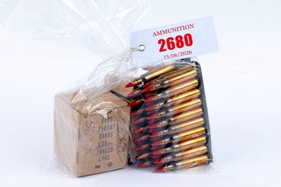 Lot 2680 - (S1) 90 x 5.56mm Tracer rifle cartridges