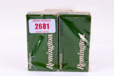 Lot 2681 - (S1) 139 x .38 Auto Colt Remington cartridges