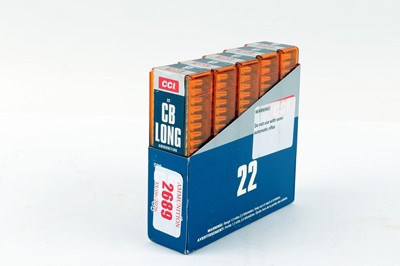 Lot 2689 - (S1) 500 x .22 CCI CB Long rifle cartridges