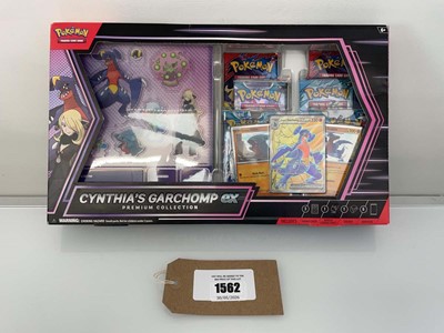 Lot 1562 - Pokémon TCG: Cynthia's Garchomp EX Premium...