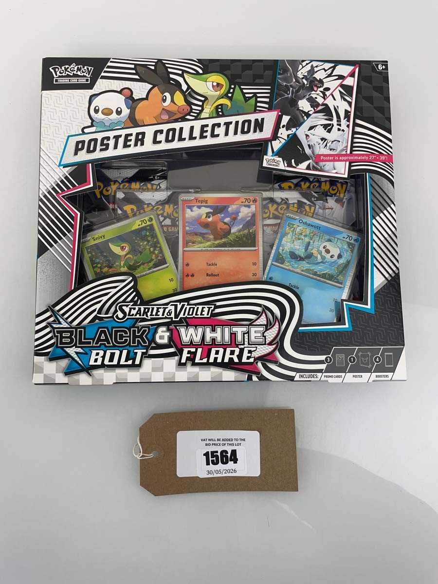 Lot 1564 - Pokémon TCG: Scarlet & Violet - Black Bolt &...