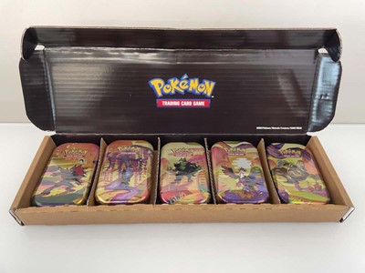 Lot 1573 - Box containing 5 Pokémon TCG: Scarlet & Violet...