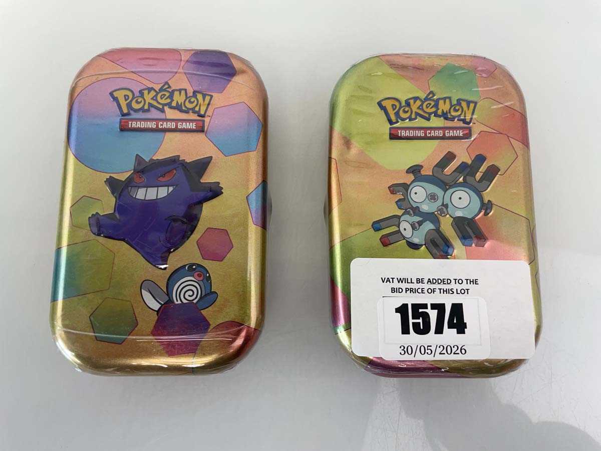 Lot 1574 - 2 Pokémon TCG: Scarlet & Violet - 151 Mini Tins