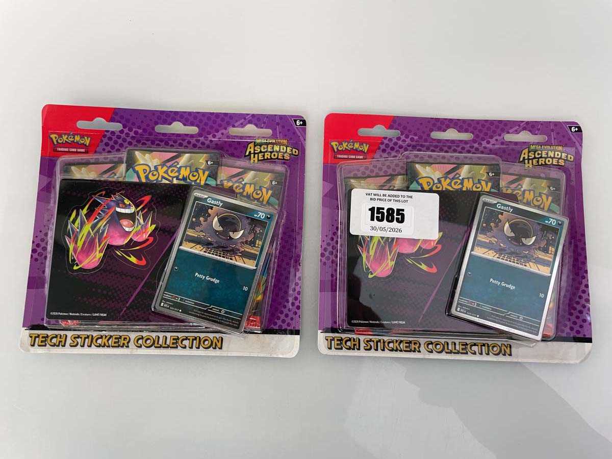 Lot 1585 - 2 Pokémon TCG: Mega Evolution - Ascended...