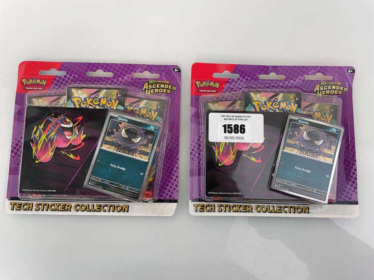 Lot 1586 - 2 Pokémon TCG: Mega Evolution - Ascended...