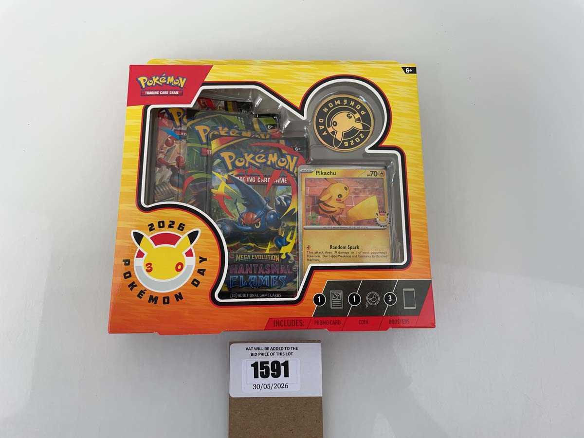 Lot 1591 - Pokémon TCG: Pokémon Day 2026 30th Anniversary...