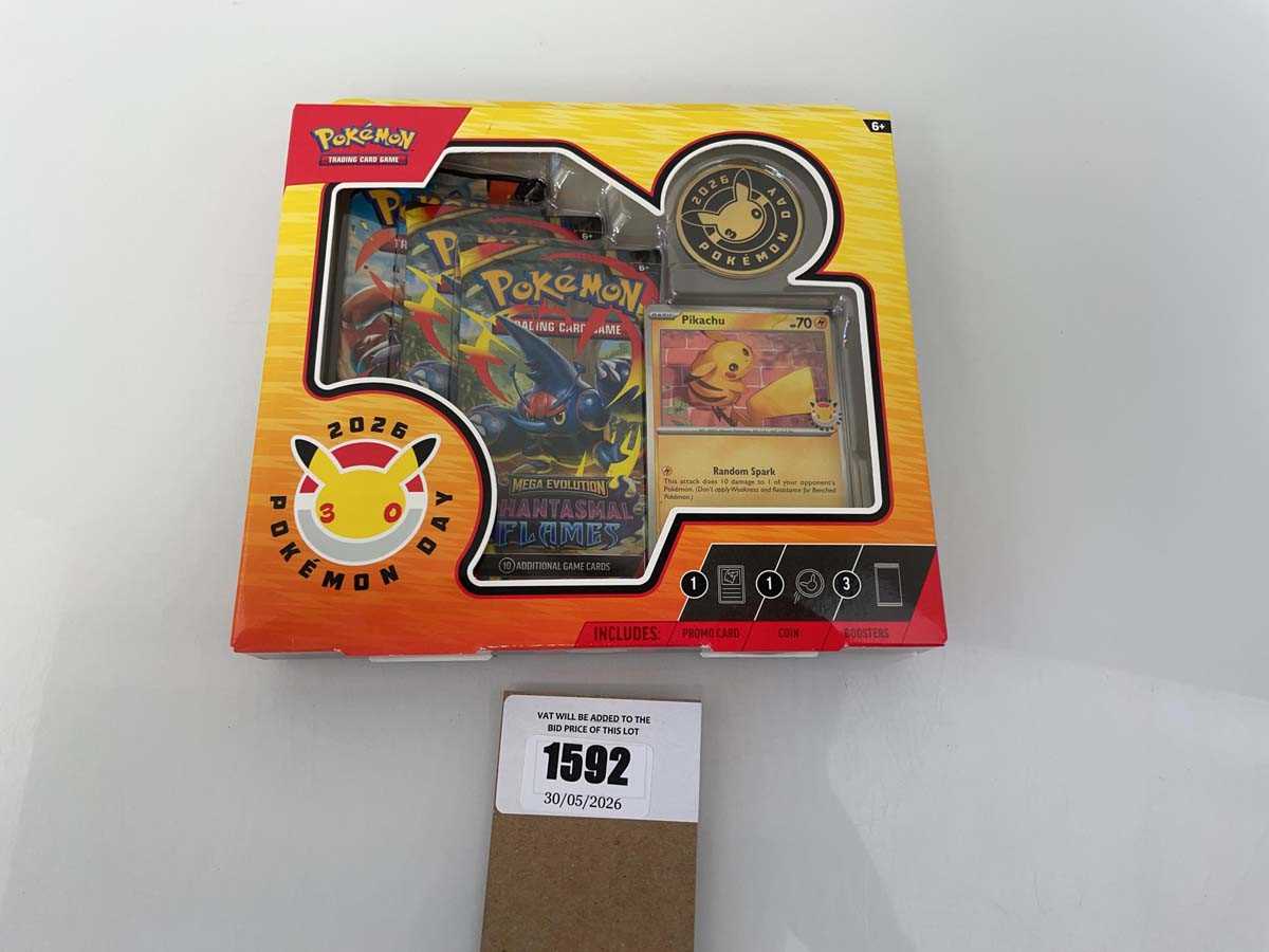 Lot 1592 - Pokémon TCG: Pokémon Day 2026 30th Anniversary...