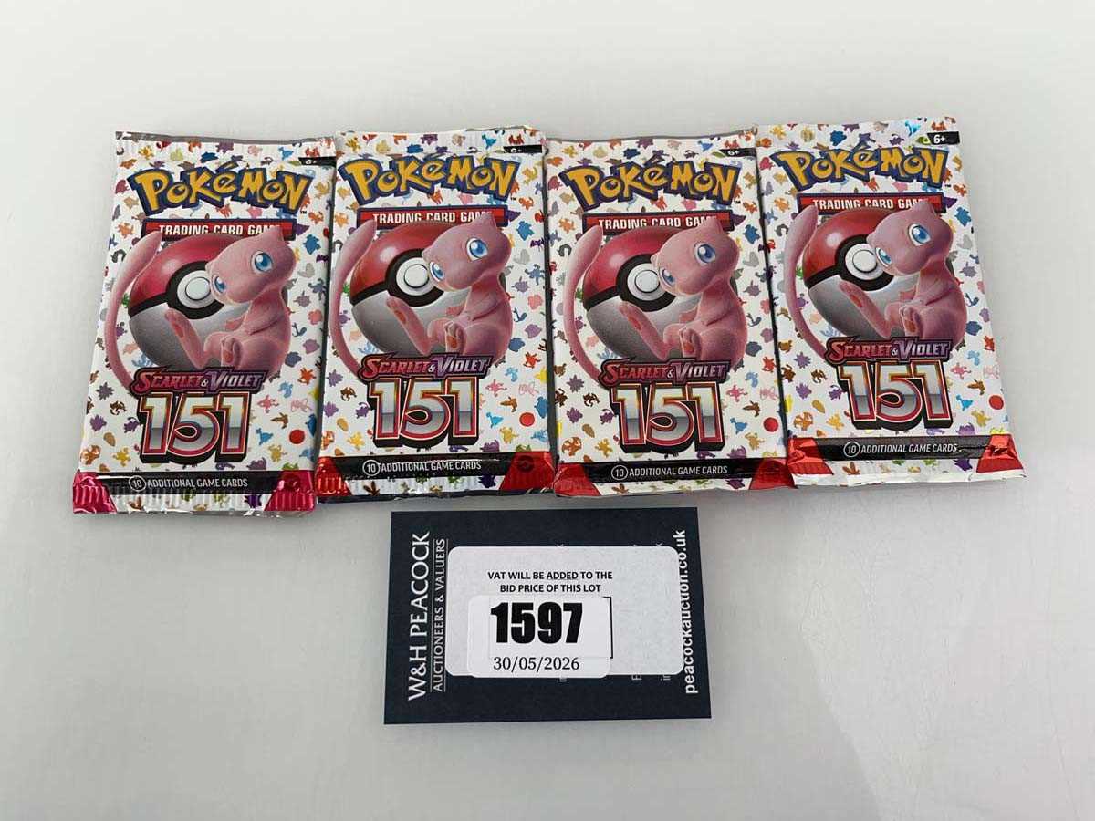 Lot 1597 - Pokémon TCG: Scarlet & Violet - 151 Booster...